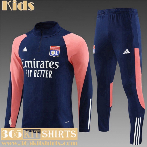 Training Lyon Navy blue Kids 2023 2024 TK680