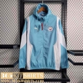 Windbreaker Manchester City light blue Mens 2023 2024 WK536