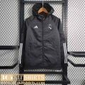 Windbreaker Real Madrid black Mens 2023 2024 WK551