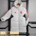 Down Jacket Flamengo White Mens 2023 2024 DD143