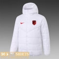 Down Jacket Atletico Madrid White Mens 2022 2023 DD84