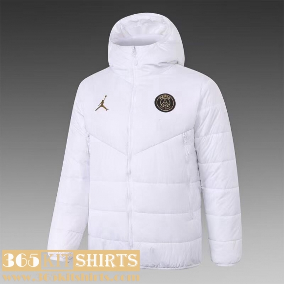 Down Jacket PSG White Mens 2022 2023 DD88