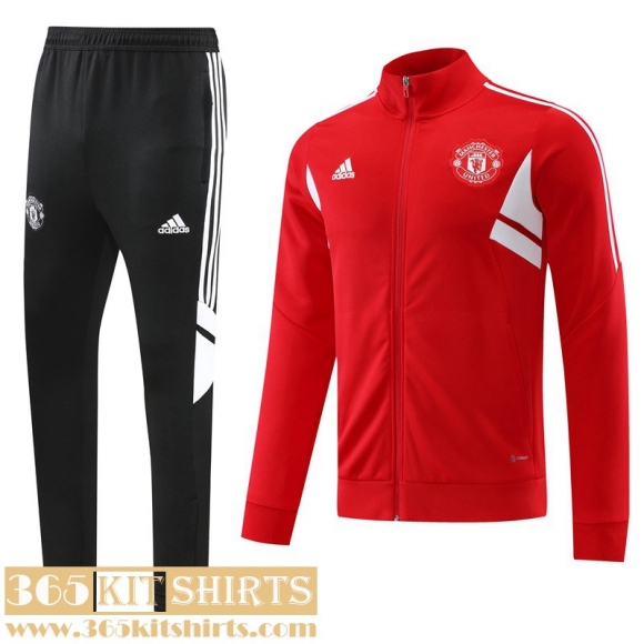 Jacket Manchester United red Mens 2022 2023 JK516