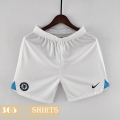 Football Shorts Chelsea White Mens 2022 2023 DK192