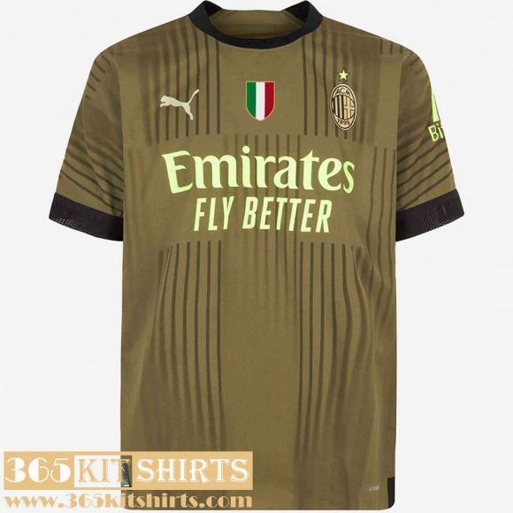 Football Shirts AC Milan Third Mens 2022 2023