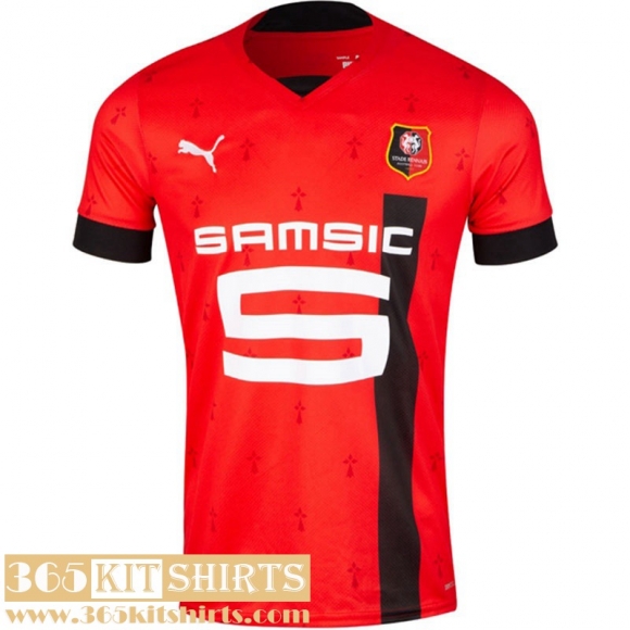 Football Shirts Stade Rennais Home Mens 2022 2023