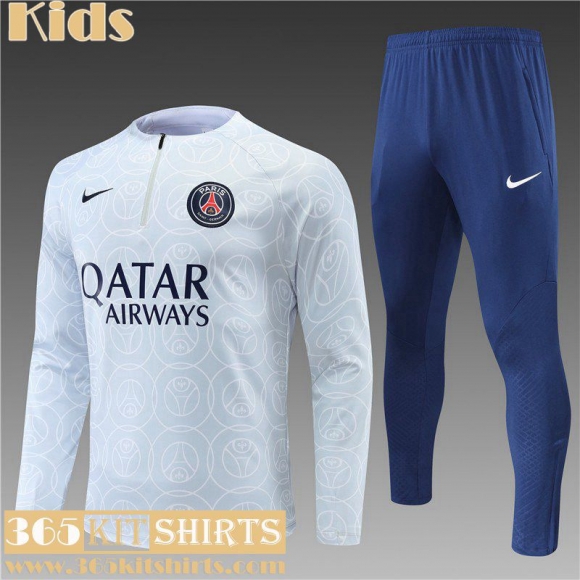 Training PSG light gray Kids 2022 2023 TK363