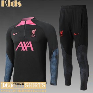 Training Liverpool black Kids 2022 2023 TK378