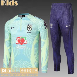 Training Brazil light green Kids 2022 2023 TK380