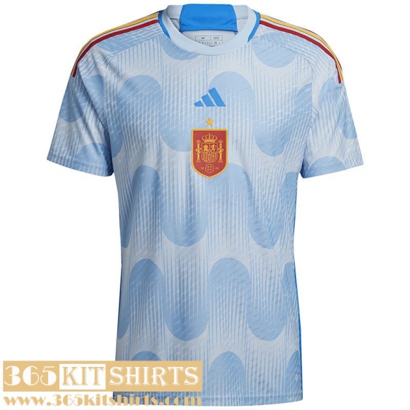 Football Shirts Spain Away Mens World Cup 2022