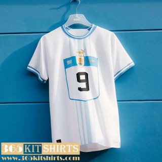 Football Shirts Uruguay Away Mens World Cup 2022