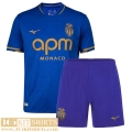 Football Shirts AS Monaco Away Kids 25 26