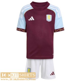 Football Shirts Aston Villa Home Kids 25 26