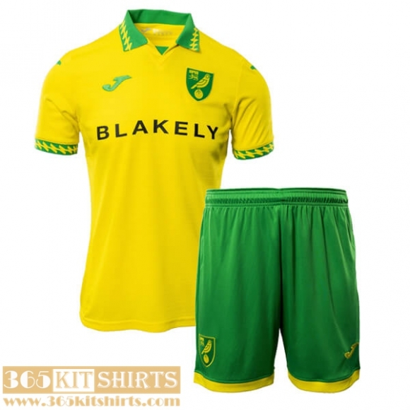 Football Shirts Norwich City Home Kids 25 26