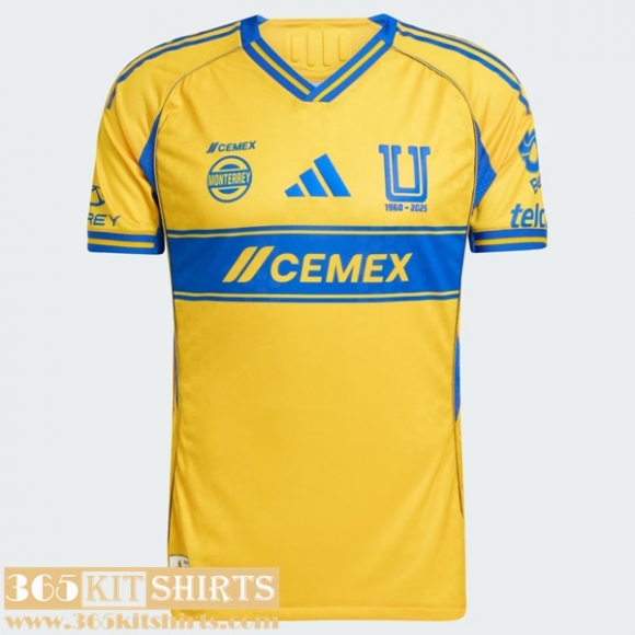 Football Shirts Tigres UANL Home Mens 25 26 Football Shirts Tigres UANL Home Mens 25 26