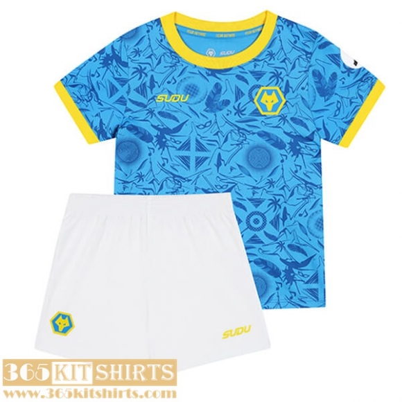 Football Shirts Wolverhampton Wanderers Third Kids 25 26 Football Shirts Wolverhampton Wanderers Third Kids 25 26